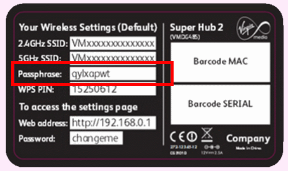 How to Change WiFi Password on Virgin Media Router - Practically Networked