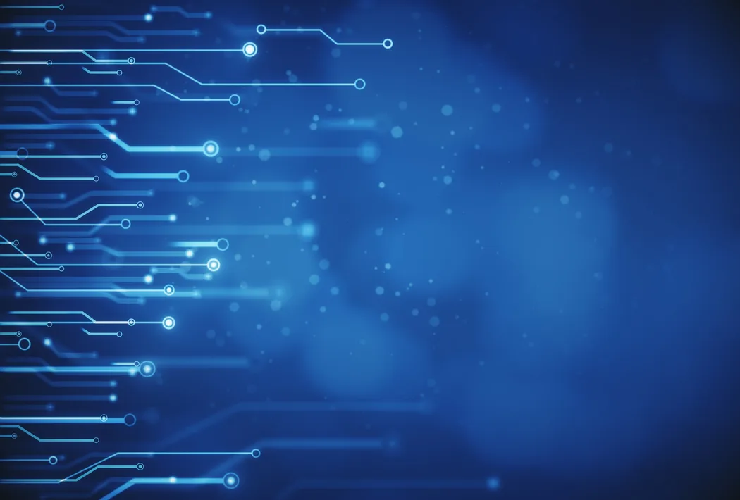How to Select the Right Relay for Industrial Control Applications Glowing circuit traces representing industrial control circuits